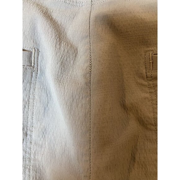 Athleta Trekkie North Jogger Pants Zipper Pocket Light Gray Size 14 - Picture 4 of 5